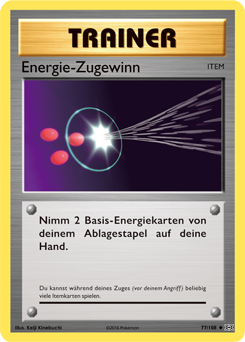 Energie-Zugewinn