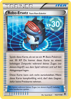 Robo-Ersatz Team Flare-Zubehör