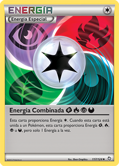 Energía Combinada { Grass }{ Fire }{ Psychic }{ Darkness }