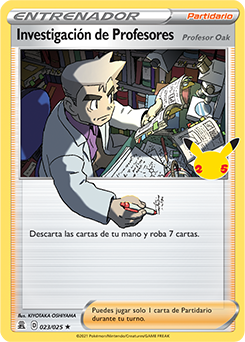 Investigación de Profesores (Profesor Oak)