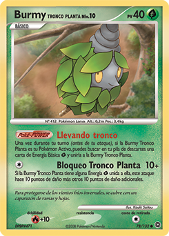 Burmy Tronco Planta