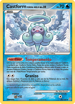 Castform Forma Hielo