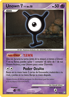 Unown Y