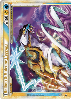 Raikou y Suicune LEGEND (arriba)