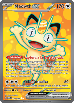 Meowth ex | Equilibrio Perfecto | Base de datos de cartas de JCC