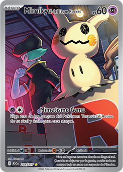 Mimikyu del Team Rocket