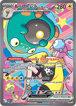ポケモンカードBellibolt EX de e-Nigma セット　スペイン語 Colección Premium Bellibolt EX de E-Nigma – Darizard9