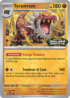 Tyrantrum | Megaevolución-Cartas Promo | Base de datos de cartas