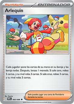 harlequin pokemon card Pokmon TCG Harlequin 163/086 Full Art Trainer SV10.5: White Flare MINT/NM