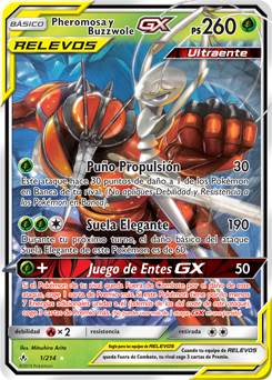 Pheromosa y Buzzwole-GX