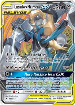 Lucario y Melmetal-GX