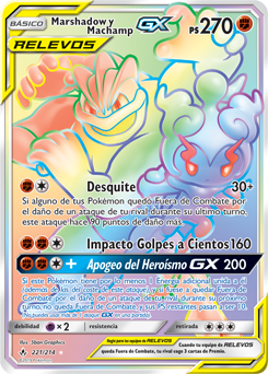 Marshadow y Machamp-GX