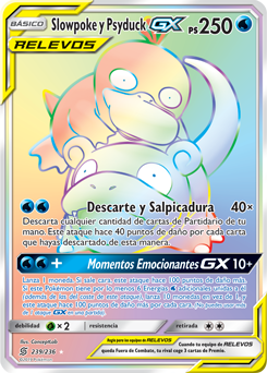 Slowpoke y Psyduck-GX