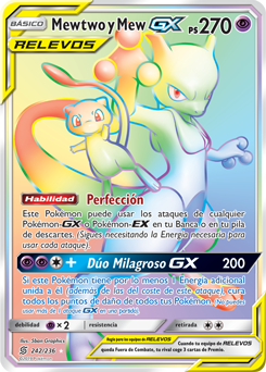 Mewtwo y Mew-GX