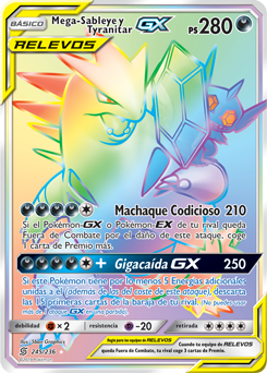 Mega-Sableye y Tyranitar-GX