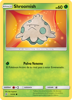 Pokemon Carta Singola SHROOMISH 004/264 | Espansione FUSION STRIKE | TCG Da Collezione
