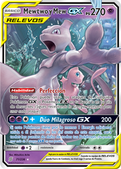 Mewtwo y Mew-GX