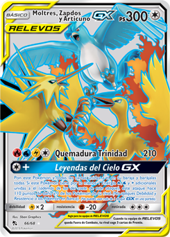 Moltres, Zapdos y Articuno-GX