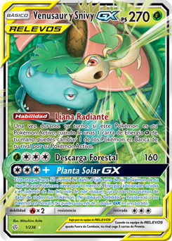 Venusaur y Snivy-GX