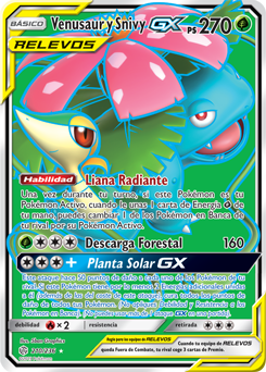 Venusaur y Snivy-GX