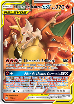 Charizard y Braixen-GX