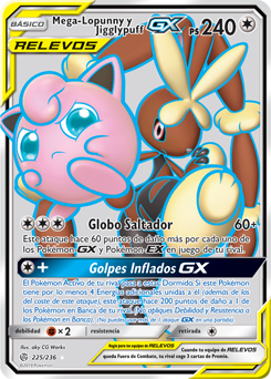 Mega-Lopunny y Jigglypuff-GX