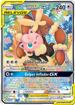 Mega-Lopunny y Jigglypuff-GX