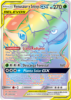 Venusaur y Snivy-GX