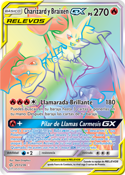 Charizard y Braixen-GX