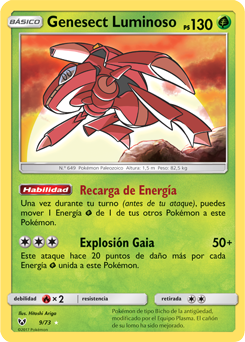 Genesect Luminoso