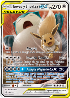 Eevee y Snorlax-GX