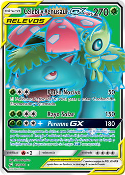 Celebi y Venusaur-GX