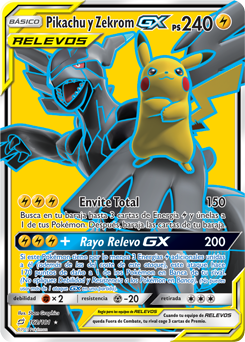 Pikachu y Zekrom-GX