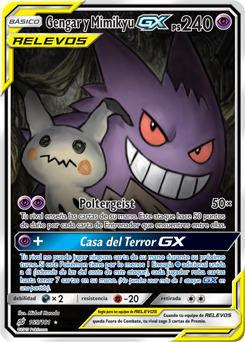 Gengar y Mimikyu-GX