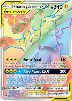 Pikachu y Zekrom-GX