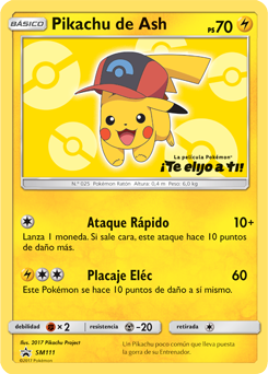 Pikachu de Ash