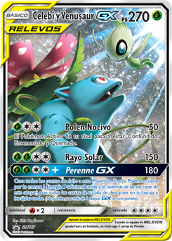 Celebi y Venusaur-GX