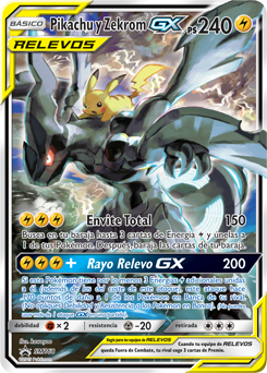 Pikachu y Zekrom-GX