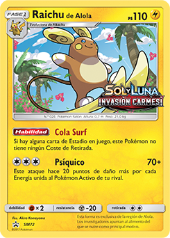 Raichu de Alola