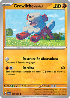 Growlithe de Hisui