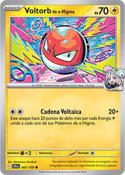 Voltorb de e-Nigma