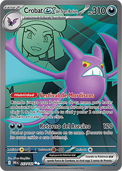 Crobat ex del Team Rocket | Rivales Predestinados | Base de datos de ...