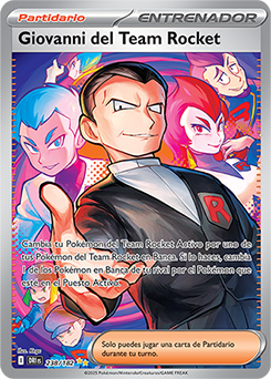 Giovanni del Team Rocket | Rivales Predestinados | Base de datos de