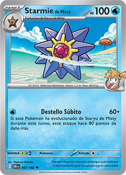 Starmie de Misty