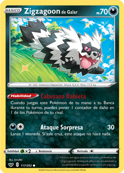 Zigzagoon de Galar