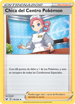 Chica del Centro Pokémon