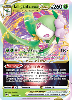 Lilligant de Hisui V-ASTRO