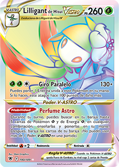 Lilligant de Hisui V-ASTRO