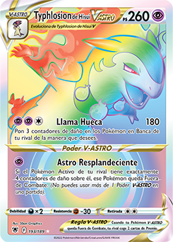 Typhlosion de Hisui V-ASTRO