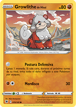 Growlithe de Hisui